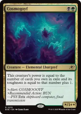 (215)《コスモゴイフ/Cosmogoyf》[EOE] 金R