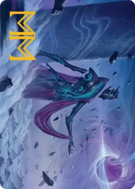 【箔押し】(026)【アート・カード】過ぎ去りし巨像[EOE]