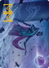 【箔押し】(026)【アート・カード】過ぎ去りし巨像[EOE]