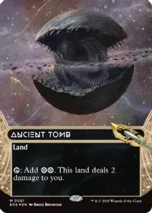 Galaxy・Foil】(091)□Borderless□《Ancient Tomb》[EOS