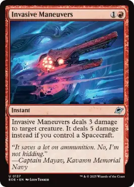 (137)《侵襲運動/Invasive Maneuvers》[EOE] 赤U