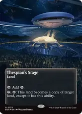 【ギャラクシー・Foil】(179)■ボーダーレス■《演劇の舞台/Thespian's Stage》[EOS] 土地R