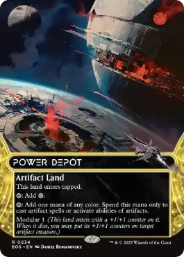 (034)■ボーダーレス■《魔力倉庫/Power Depot》[EOS] 土地R