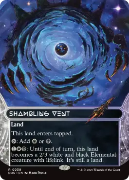 (038)■ボーダーレス■《乱脈な気孔/Shambling Vent》[EOS] 土地R