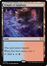 (187)《天啓の神殿/Temple of Epiphany》[EOC] 土地R
