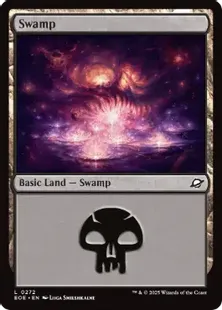 mtg 沼　UNH foil 3枚セット Foil】(272)《沼/Swamp》[EOE] 土地 | 日本最大級 MTG通販サイト