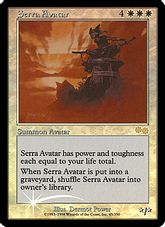 【Foil】《セラのアバター/Serra Avatar》(Japan Junior Tournament)[USG-P] 白R