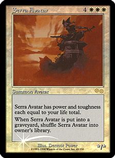 Foil セラのアバター Serra Avatar 白jss その他イベント記念系 白 日本最大級 Mtg通販サイト 晴れる屋