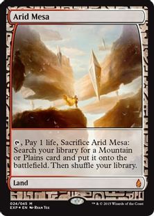 Foil】《乾燥台地/Arid Mesa》[EXP] 土地R | 日本最大級 MTG通販サイト 
