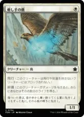 (734)《癒し手の鷹/Healer's Hawk》[FDN] 白C