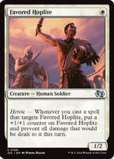 (196)《恩寵の重装歩兵/Favored Hoplite》[J25] 白U