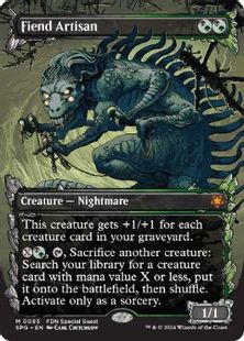 (083)■ショーケース■《悪魔の職工/Fiend Artisan》[SPG] 金R