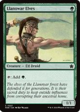 【Foil】(227)《ラノワールのエルフ/Llanowar Elves》[FDN] 緑C