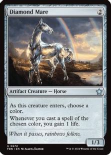 (672)《金剛牝馬/Diamond Mare》[FDN] 茶U
