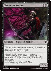 (526)《骸骨射手/Skeleton Archer》[FDN] 黒C