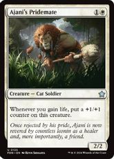 【Foil】(135)《アジャニの群れ仲間/Ajani's Pridemate》[FDN] 白U