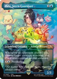 Chocobo Track・Foil】(467)□Borderless□《Lulu, Stern Guardian