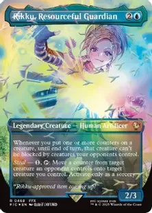 Chocobo Track・Foil】(468)□Borderless□《Rikku, Resourceful