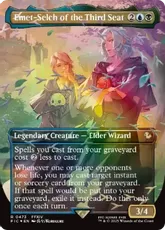 【チョコボトラック・Foil】(473)■ボーダーレス■《第三の座、エメトセルク/Emet-Selch of the Third Seat》[FIC] 金R