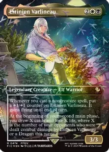 Chocobo Track・Foil】(474)□Borderless□《Estinien Varlineau》[FIC