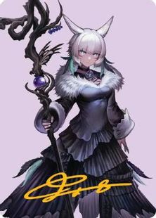 箔押し】(053)【アート・カード】魔女、ヤ・シュトラ・ルル[FIN 