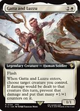 【Foil】(134)■拡張アート■《ガッタとルッツ/Gatta and Luzzu》[FIC] 白R