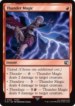 (165)《雷魔法/Thunder Magic》[FIN] 赤C