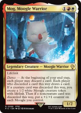 (089)《モーグリ族の戦士、モグ/Mog, Moogle Warrior》[FIC] 金R