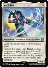 【サージ・Foil】(580)《ザックス・フェア/Zack Fair》[FIN] 白U