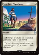 【サージ・Foil】(256)《剣を鍬に/Swords to Plowshares》[FIC] 白U