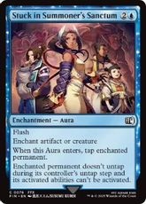 【Foil】(076)《祈り子の間での捕縛/Stuck in Summoner's Sanctum》[FIN] 青C