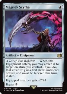(562)《マジテックサイズ/Magitek Scythe》[FIN] 茶R