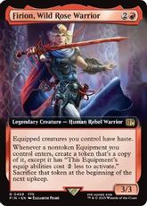 【Foil】(459)■拡張アート■《のばらの義士、フリオニール/Firion, Wild Rose Warrior》[FIN-BF] 赤R