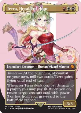 (204)■ボーダーレス■《魔導の力を持つ少女、ティナ/Terra, Herald of Hope》[FIC] 金R