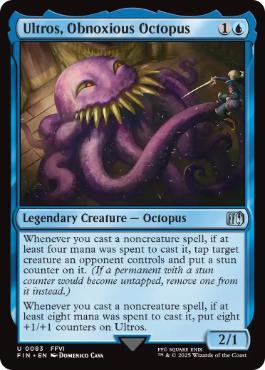 (083)《迷惑なタコ、オルトロス/Ultros, Obnoxious Octopus》[FIN] 青U