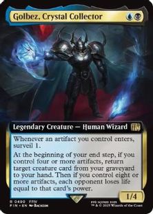 Foil】(490)□拡張アート□《クリスタルを集める者、ゴルベーザ/Golbez 