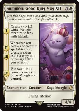 (026)《召喚：蛮神善王モグル・モグXII世/Summon: Good King Mog XII》[FIC] 白R