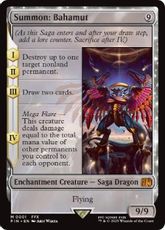 【Foil】(001)■プレリリース■《召喚：バハムート/Summon: Bahamut》[FIN] 無R