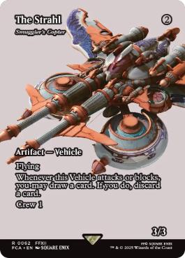 (062)■ショーケース■《快速飛空艇シュトラール/The Strahl》/《密輸人の回転翼機/Smuggler's Copter》[FCA] 茶R