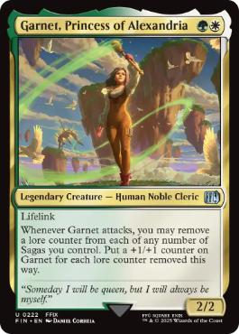 (222)《アレクサンドリアの王女、ガーネット/Garnet, Princess of Alexandria》[FIN] 金U