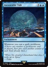 【サージ・Foil】(265)《容赦無い潮流/Inexorable Tide》[FIC] 青R