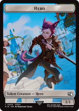 (001/003)《コピー+英雄トークン/Copy+Hero Token》[FIN] 無/無