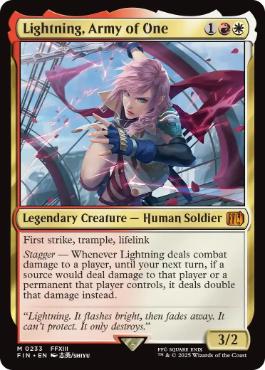 (233)《シーンドライブ、ライトニング/Lightning, Army of One》[FIN] 金R