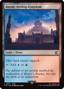 (273)《飛空艇の王国、バロン/Baron, Airship Kingdom》[FIN] 土地C
