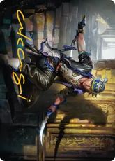 【箔押し】(015)【アート・カード】ロック・コール[FIN]