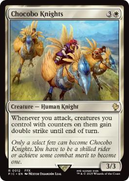 (012)《チョコボ騎兵隊/Chocobo Knights》[FIC] 白R
