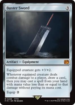 (255)《バスターソード/Buster Sword》[FIN] 茶R