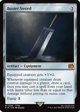 (255)《バスターソード/Buster Sword》[FIN] 茶R