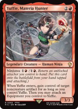 (065)《マテリアハンター、ユフィ/Yuffie, Materia Hunter》[FIC] 赤R