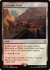 【サージ・Foil】(397)《怒静の交錯/Furycalm Snarl》[FIC] 土地R